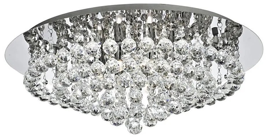 Searchlight 3408-8CC - HANNA mennyezeti lámpa 8xG9/33W/230V