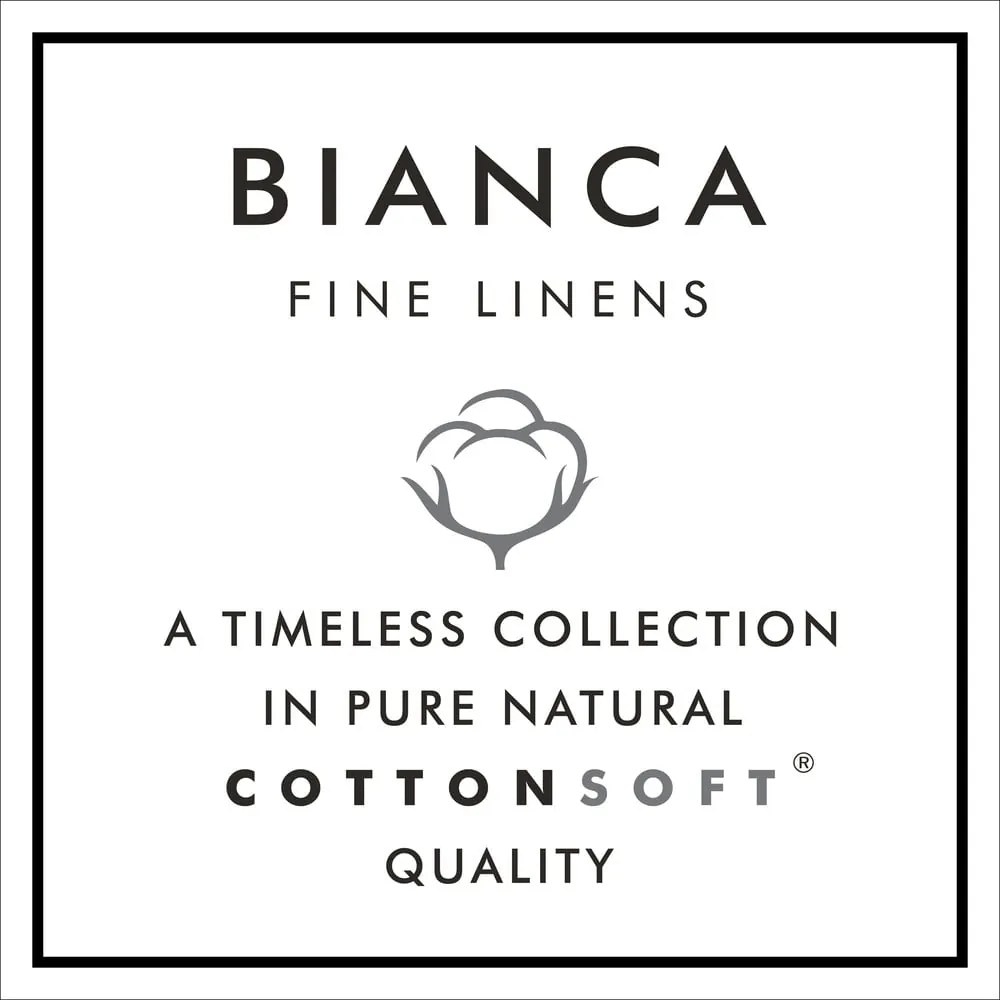 Fehér kétszemélyes pamut ágyneműhuzat 200x200 cm Oxford Lace – Bianca