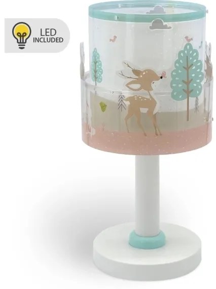Dalber 61271N - LED gyermeklámpa LOVING DEER 1xG4/4W/230V színes
