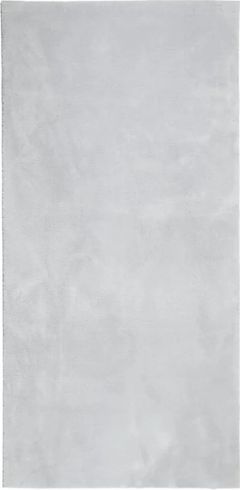 vidaXL HUARTE szürke rövid szálú puha és mosható szőnyeg 100 x 200 cm