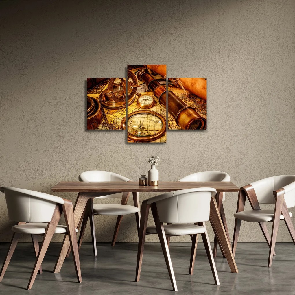 Kép - Tengerészek történelmi segédeszközei (90x60 cm)
