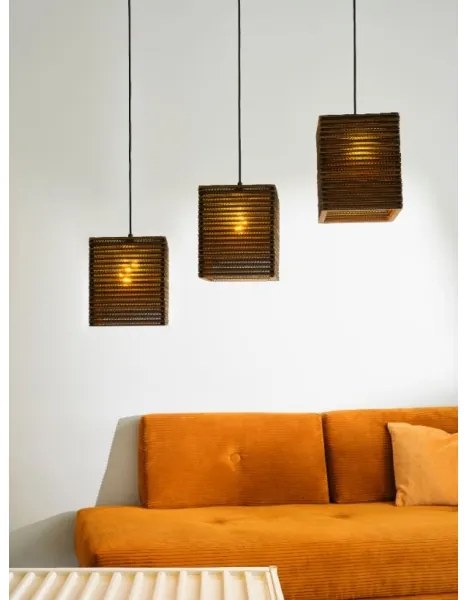 Ledvance - Csillár zsinóron DECOR CARDBOARD 3xE27/15W/230V
