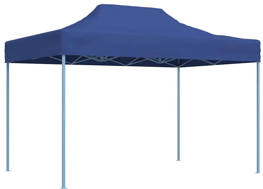vidaXL kék acél összecsukható rendezvénysátor 3 x 4 m