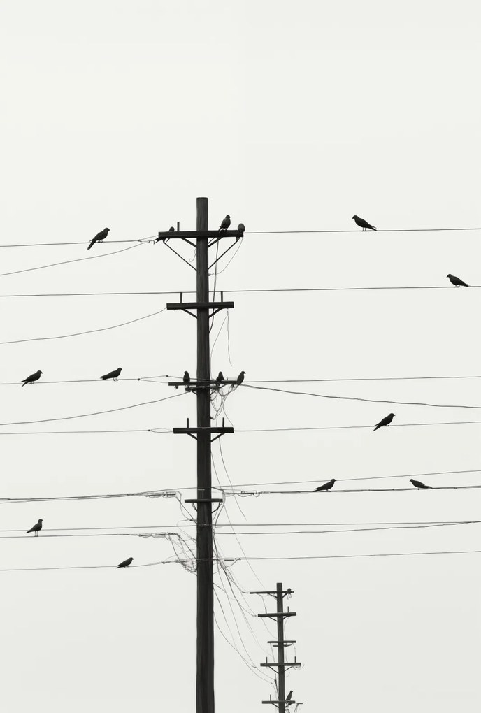 Poszter 61x90,5cm Szimfónia a dróton