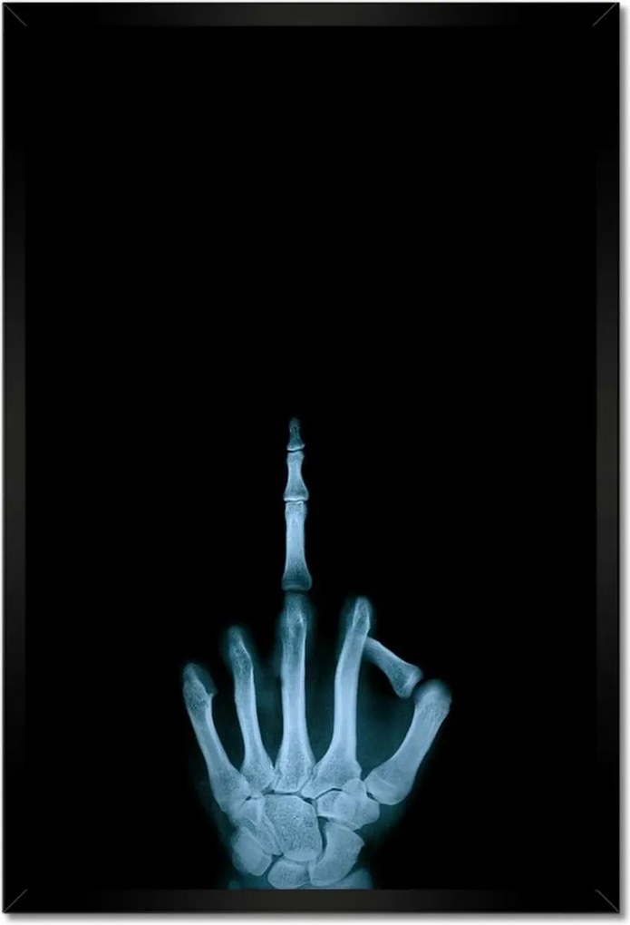 Poszterek keretben 40x60 Fuck You Ujj