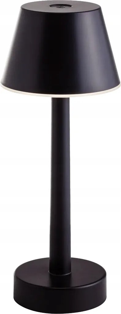 Zuma Line Asztali lámpa fekete Led IP44 Color 24cm