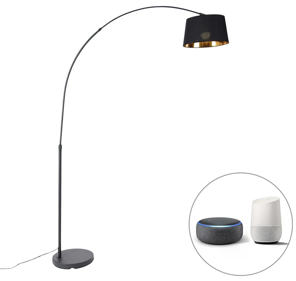 Okos íves lámpa fekete arannyal, Wi-Fi-vel A60 - Arc Basic