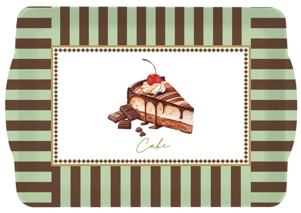 Műanyag konyhai tálca 22x15 cm Sweet Moments