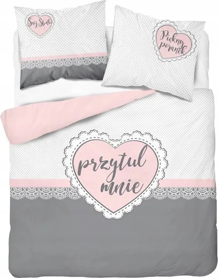 Ajándék Ágyneműhuzat Esküvőre Ölelj Át Álmodj Édesen Gyönyörű Reggel 200x220