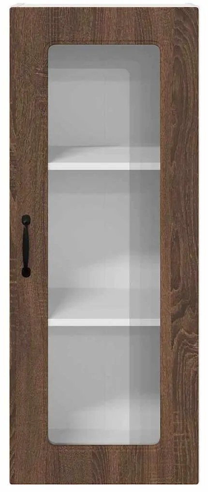 Fali konyhaszekrény Barna Tölgy 40 x 31 x 100 cm Faanyag