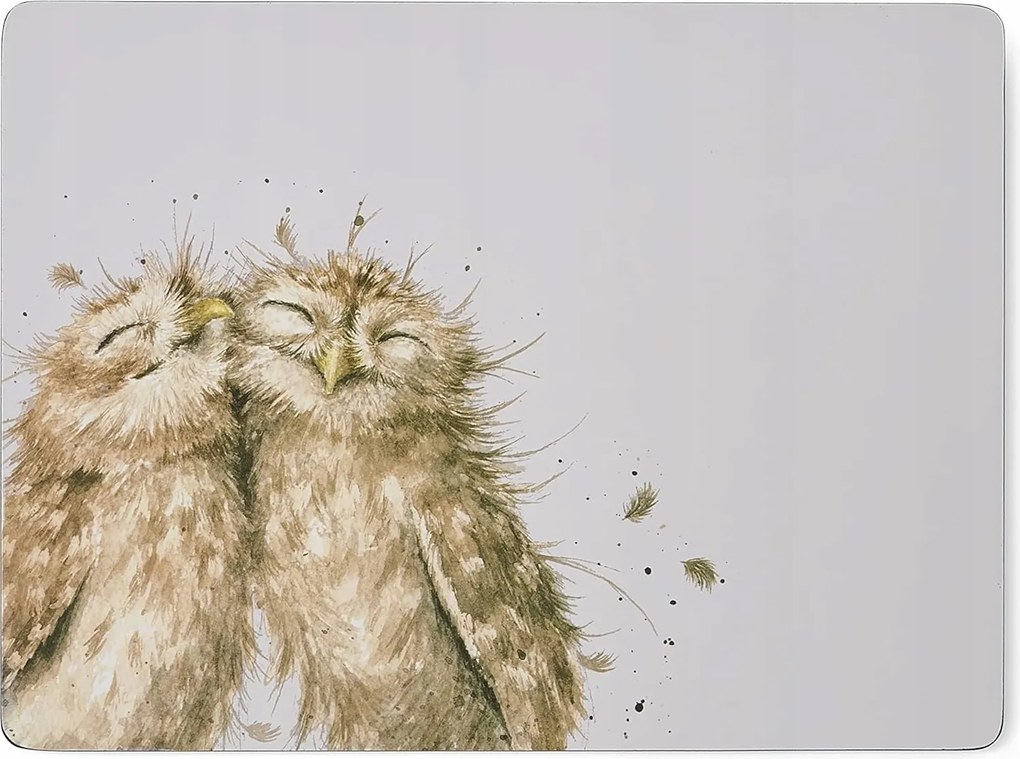 Parafa Alátétek Pimpernel Baglyok Wrendale Nagy 4 db-os szett