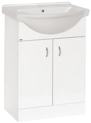 Multi Pro Fürdőszobaszekrény mosdóval 61x50 cm fehér PRO60SOKL