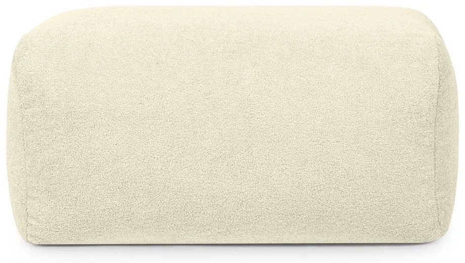 Világosszürke buklé babzsákfotel Plus 100 Lounge – SLOWDOWN