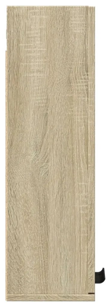sonoma tölgy fali fürdőszobaszekrény 32 x 20 x 67 cm