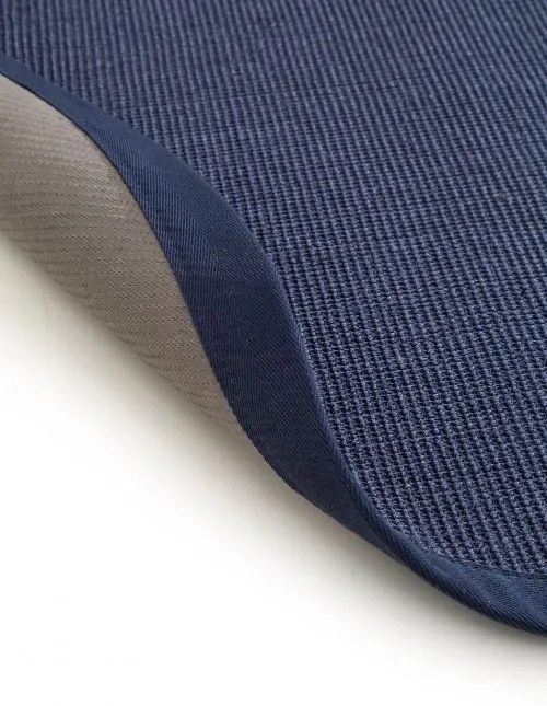 Sisal szőnyeg Sana Blue ø 150 cm round
