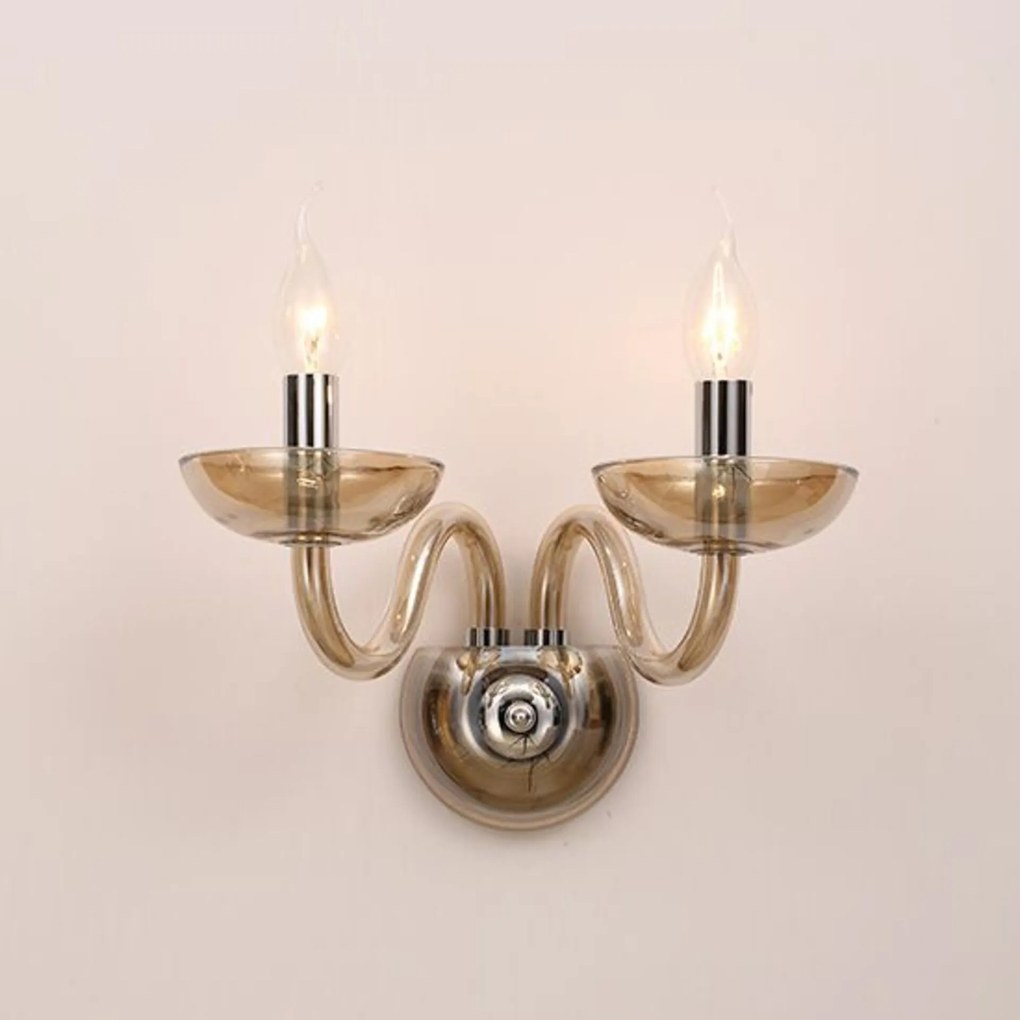 Aca Lighting Kristály fali lámpa BLK82182WCNC