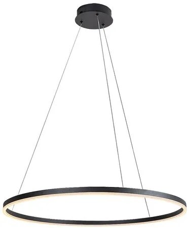 RÁBALUX 72302 ISAURE Modern Led Függesztett Lámpa Fekete IP20