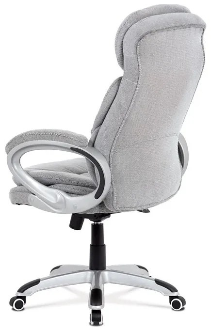 Irodai Főnöki Szék, Hinta Mechanikával, Ezüst Szövet. KA-G198 SIL2