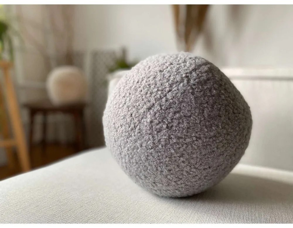 Buklé díszpárna ø 20 cm Top – Mioli Decor