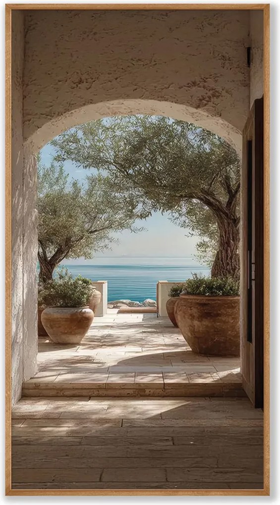 Artsmdfyty86-12050 keretezett MDF falikép, 120 x 50 cm