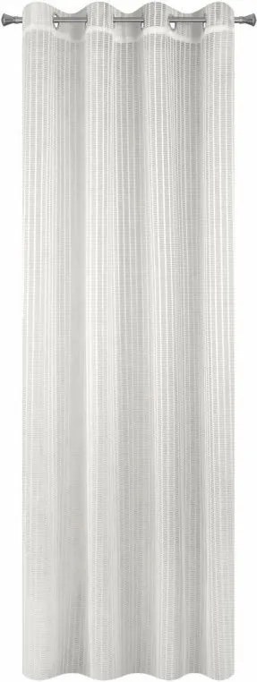 Készfüggöny karikákon 140x250cm Krém színű