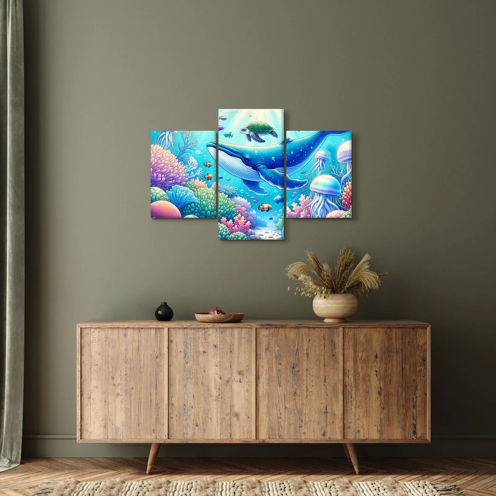 Kép – Víz alatti világ (90x60 cm)