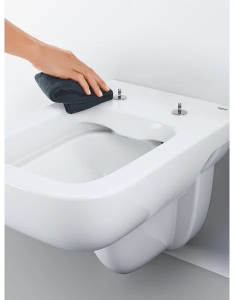 GROHE 39815000 - Függesztett WC START EDGE 53,8 x 36,5 cm tartós fehér