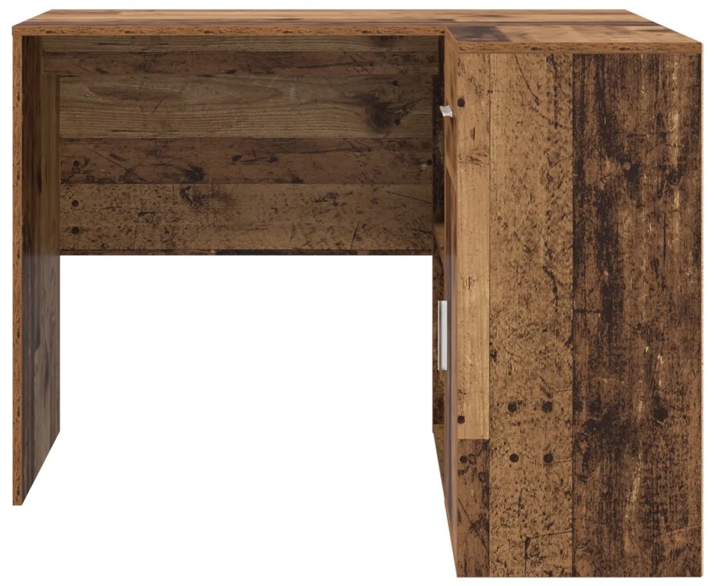 Sarokasztal Régi fa 102x88x75 cm Szerelt fa