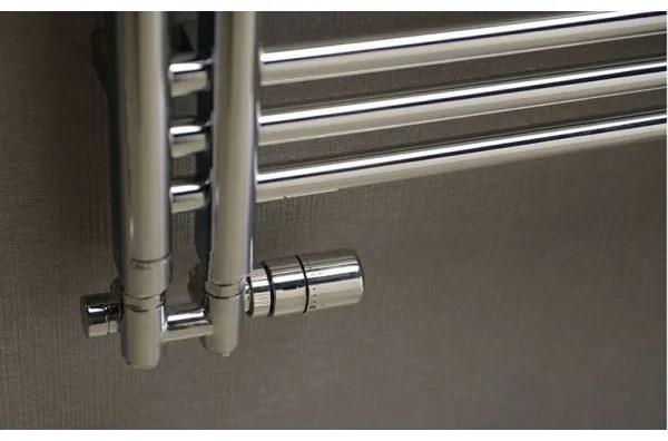 Sapho - Fürdőszobai radiátor DORLION 378W/230V 50x120 cm fényes króm