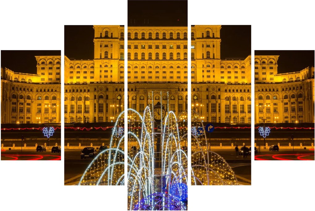 Kép - A Parlament palotája, Bukarest, Románia (150x105 cm)