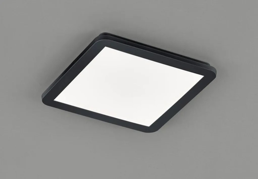 TRIO R62931832 CAMILLUS Négyzetes Mennyezeti Lámpa Fekete LED IP20