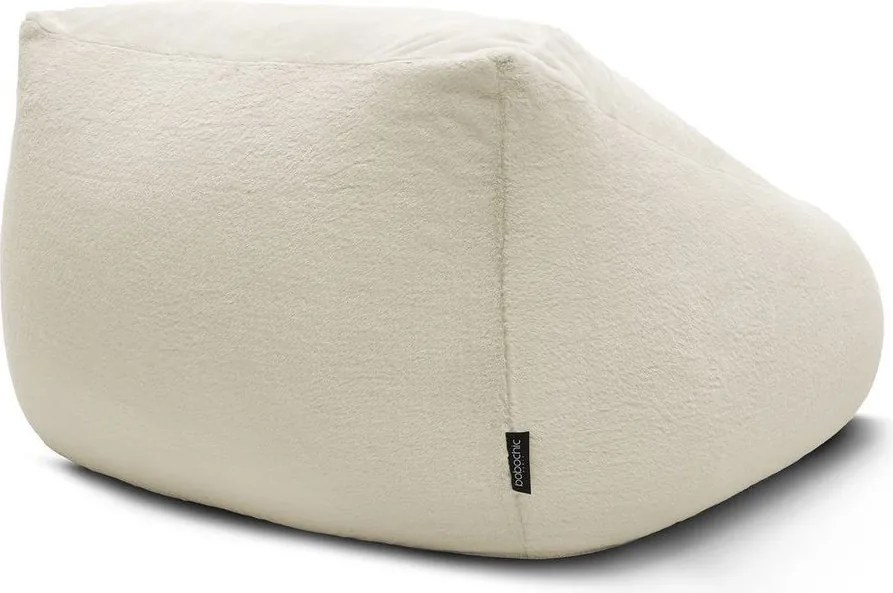 Krémszínű műszőrme babzsákfotel Lilibet – Bobochic Paris