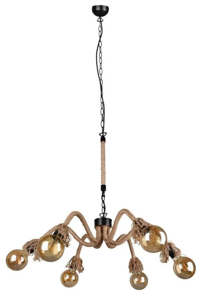 Reality - Csillár láncon ALVA 6xE27/10W/230V