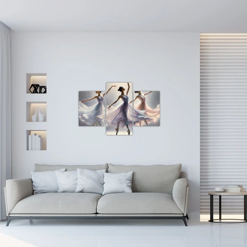 Kép - Három balerina (90x60 cm)