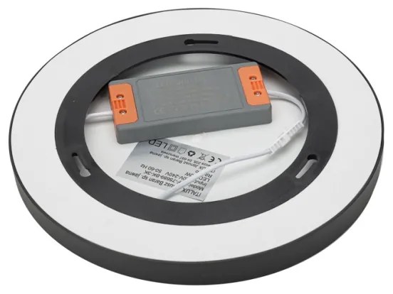 ITALUX PLF-75689-BK-4K - LED Mennyezeti lámpa RIBERIO LED/30W/230V 4000K fekete