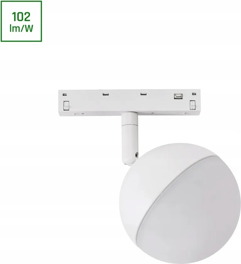 Shift Basic Rendszer Globe Lámpatest Gömb 90MM 10W 2700K Fehér