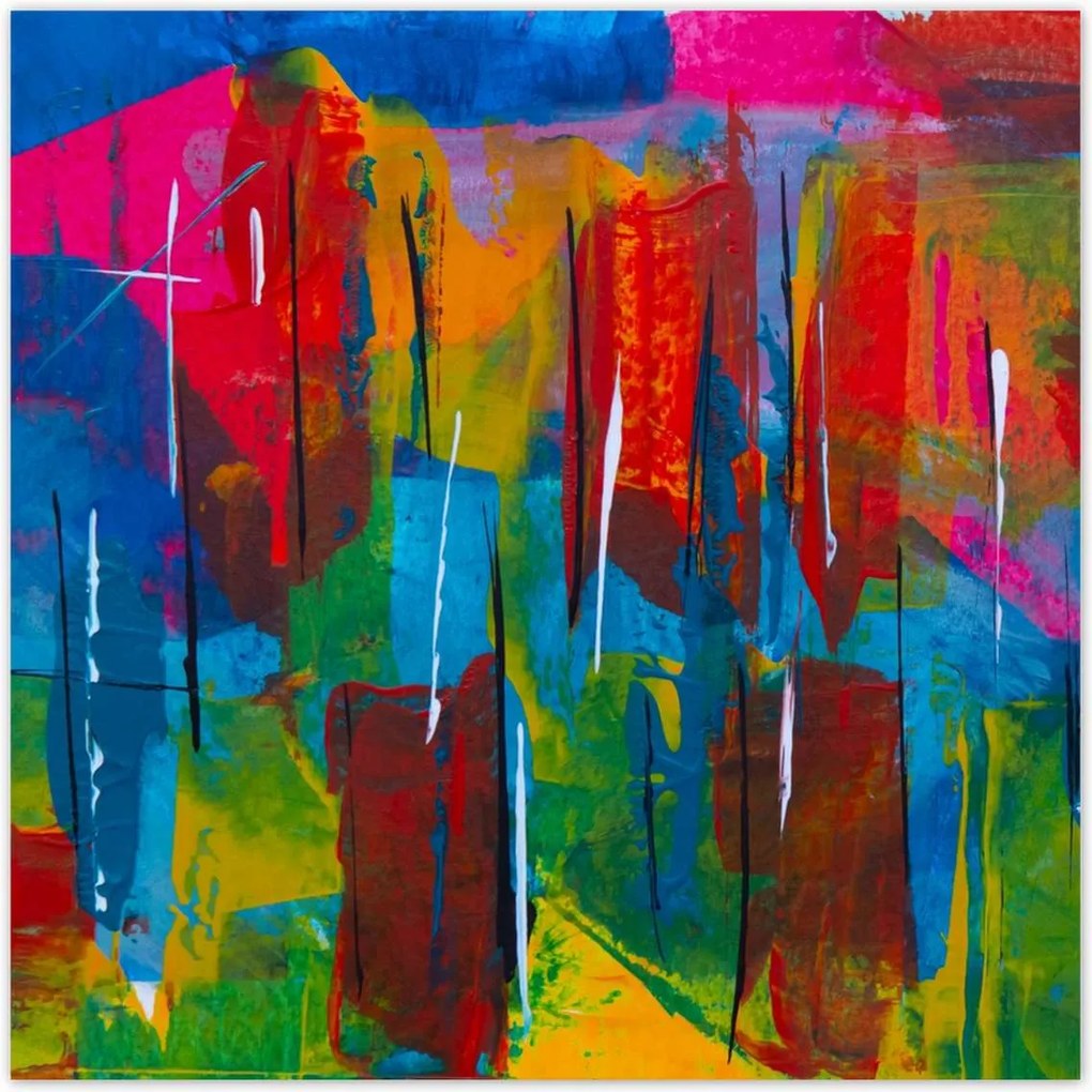 Poszterek 140x140 Absztrakt Tanya