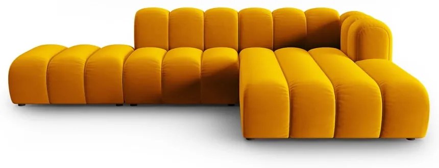 Sárga sarokkanapé (jobb oldali) Lupine – Micadoni Home