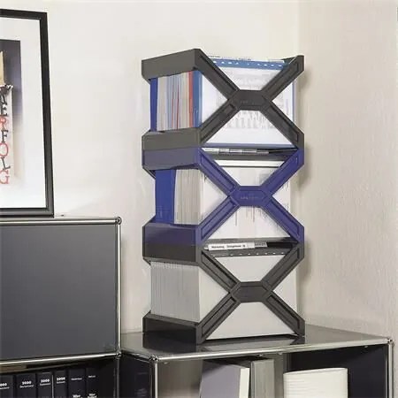 Függőmappa tároló, műanyag, DURABLE, CARRY® plus, kék (DB261106)