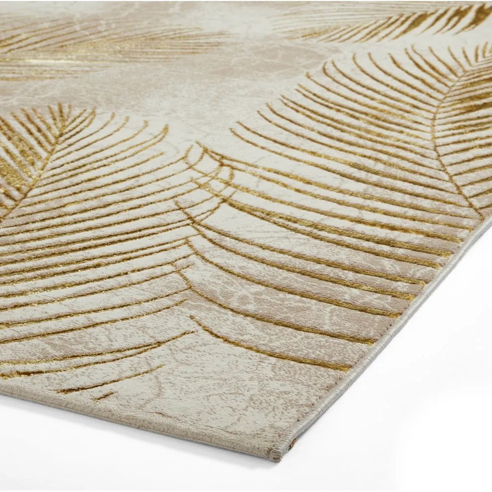 Bézs-aranyszínű szőnyeg 160x230 cm Creation – Think Rugs
