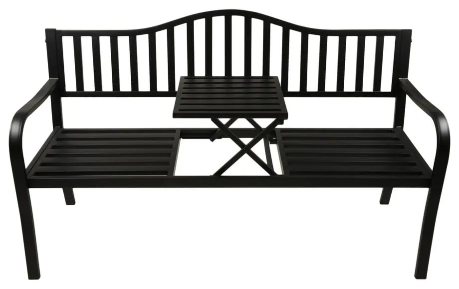 Fekete fém kerti pad Segula - Garden Pleasure
