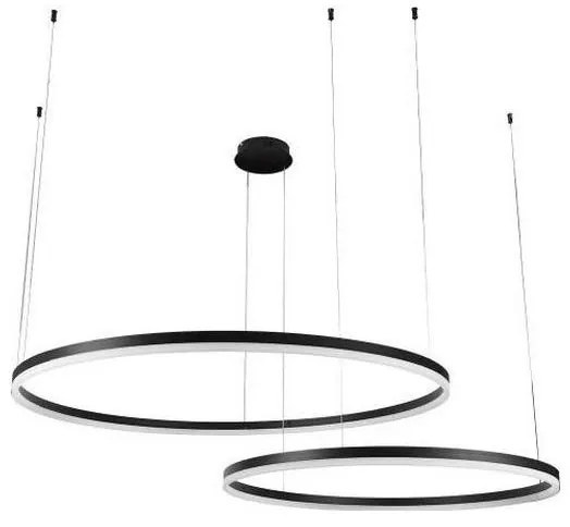 LED Dimmelhető csillár zsinóron LED/128W/230V 3000-6500K + távirányítás