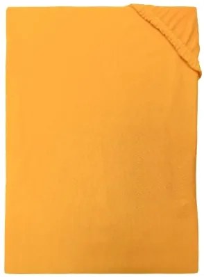 Ágynemű Jersey világos narancssárga TiaHome - 90x200cm