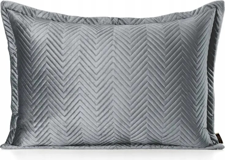 Dekoratív párnahuzat Sofia 50x70 Eurofirany grafit bársony