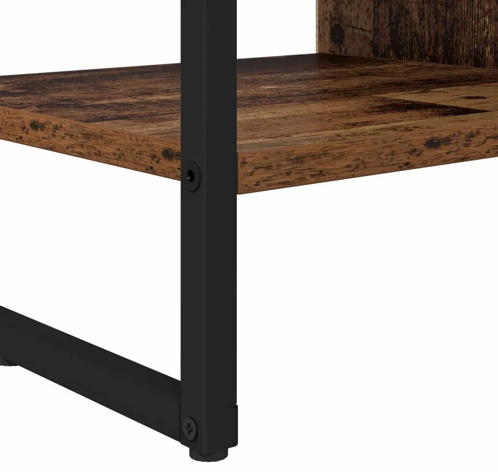 Oldalsó szekrény Öreg fa 96.5 x 30 x 75 cm Faanyag