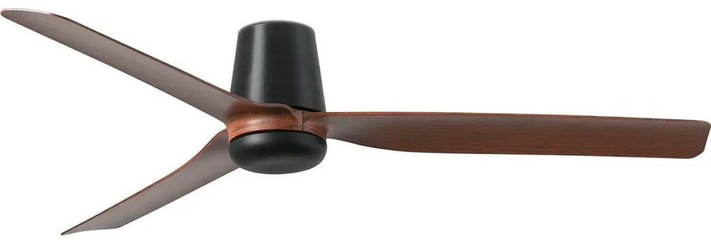 FARO 33831WT - Mennyezeti ventilátor PUNT TUB M barna/fekete átm. 132 cm WT + távirányító