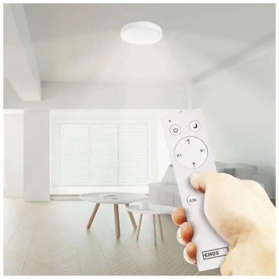 LED Dimmelhető mennyezeti lámpa GoSmart LED/45W/230V Wi-Fi Tuya + + távirányító