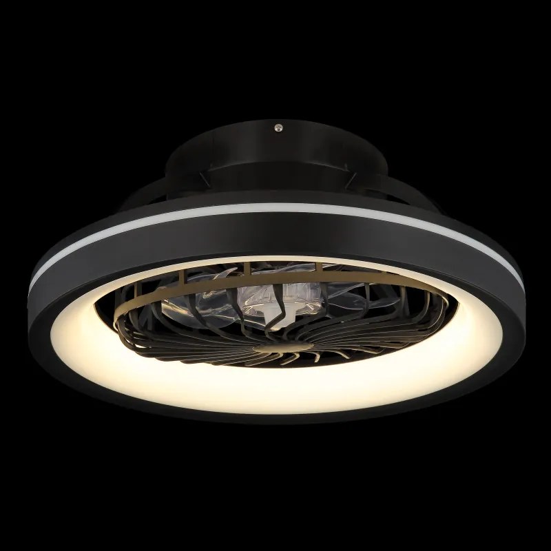 Globo Deanne 03665 távirányítós mennyezeti ventilátoros lámpa, 40W+6W RGB LED, 2700K-6500K+RGB, 2400 lm