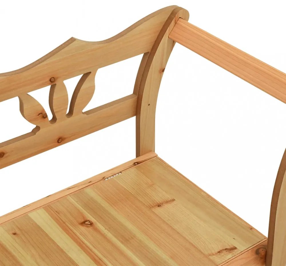 tömör fenyőfa pad 107 x 45 x 75,5 cm