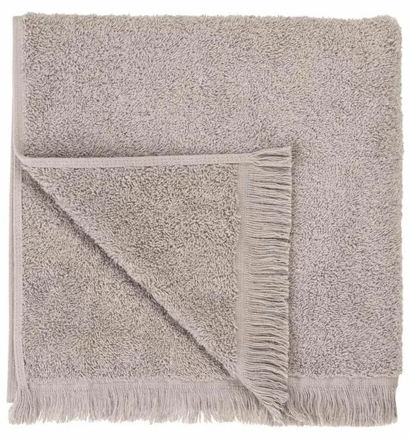Szürke-barna pamut törölköző 50x100 cm FRINO – Blomus